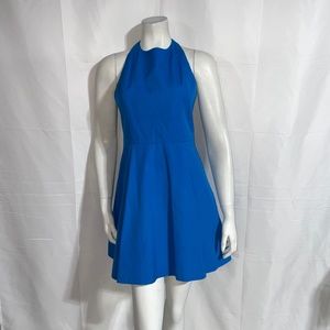 Alice + Olivia Racerback Crew Neck Mini Dress Size S
